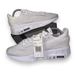 Adidas Geodiver Primeblue 'White' Sneakers FX5079 Men's 7.5 Women's 8.5